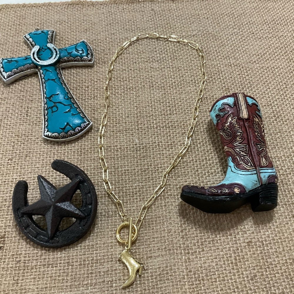 NECKLACE GOLD WESTERN